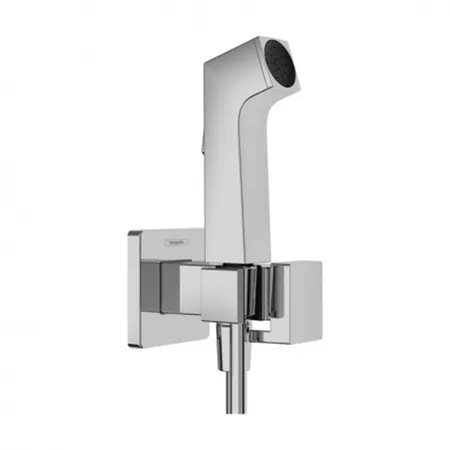 Hansgrohe Bidette E Гигиенический душ со смесителем, шланг, держатель, цвет: хром