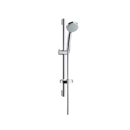 Hansgrohe Croma 100 Душевой гарнитур Штанга, ручной душ, кронштейн, шланг, цвет: хром