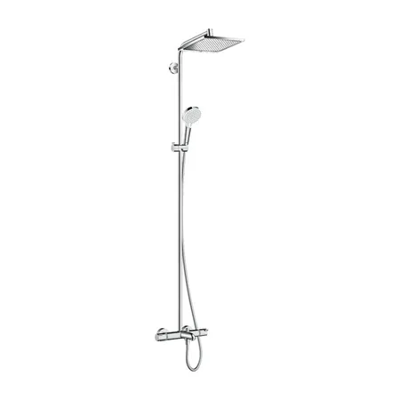 Hansgrohe Crometta E 240 SHP Душевая система, с верхним душем, ручным душем и термостатическим смесителем, цвет: хром