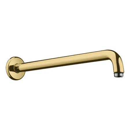 Hansgrohe Держатель верхнего душа, настенный, G1/2, цвет: полированное золото