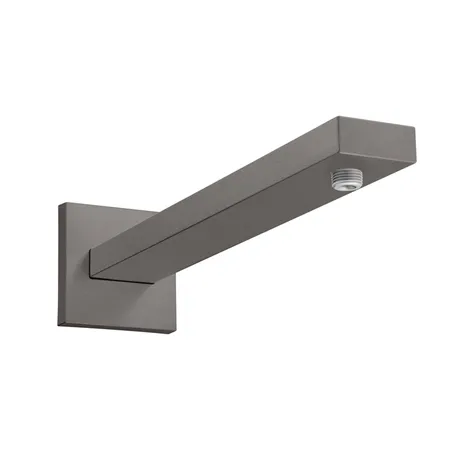 Hansgrohe Держатель верхнего душа Square, цвет: шлифованое черный хром