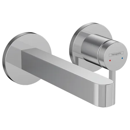 Hansgrohe Finoris Смеситель для раковины, встраиваемый, излив:, внешняя часть, цвет: хром