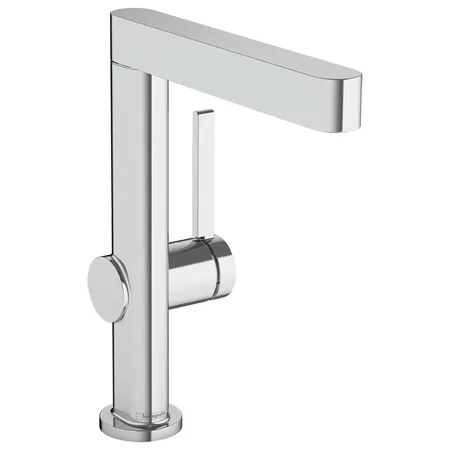 Hansgrohe Finoris Смеситель для раковины, на 1 отв, с поворотным изливом, с донным клапаном, цвет: хром