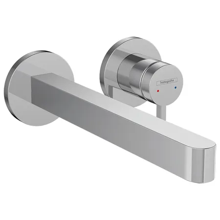 Hansgrohe Finoris Смеситель для раковины, встраиваемый, излив, внешняя часть, цвет: хром
