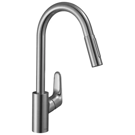 Hansgrohe Focus M41 Смеситель для кухни, 1 отв, цвет: сталь