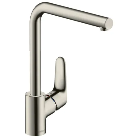Hansgrohe Focus M41 Смеситель для кухни, 1 отв, цвет: сталь