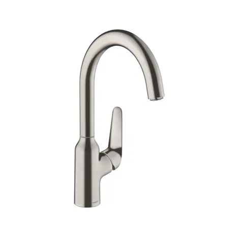 Hansgrohe Focus Смеситель для раковины, на 1 отв, цвет: сталь