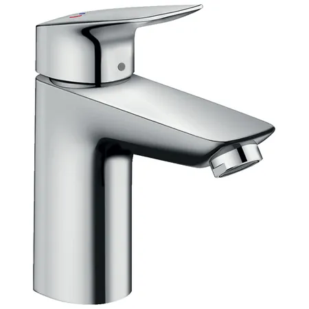 Hansgrohe Logis Смеситель для раковины, 1 отв, без донного клапана, цвет: хром