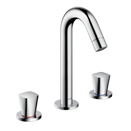 Hansgrohe Logis Смеситель для раковины, на 3 отв, цвет: хром