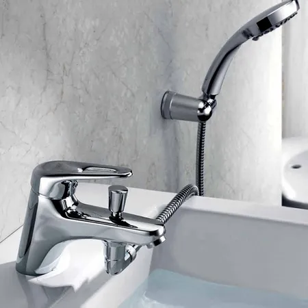Hansgrohe Logis Смеситель на борт ванны, 1 отв, цвет: хром