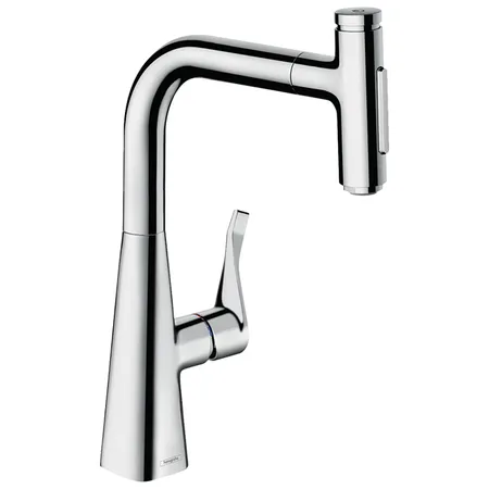 Hansgrohe Metris Select M71 Смеситель для кухни, 1 отв, цвет: хром
