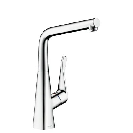 Hansgrohe Metris Смеситель для кухни на 1 отв, поворотный излив, цвет: хром