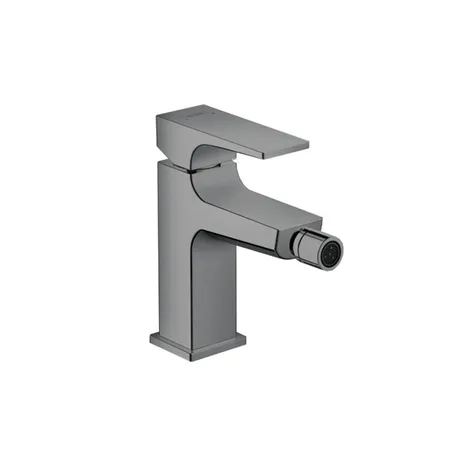 Hansgrohe Metropol Смеситель для биде на 1 отв, с донным клапаном, излив, цвет: шлифованный черный хром