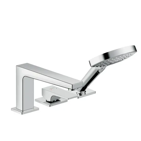 Hansgrohe Metropol Смеситель на борт ванны, на 3 отв, цвет: хром