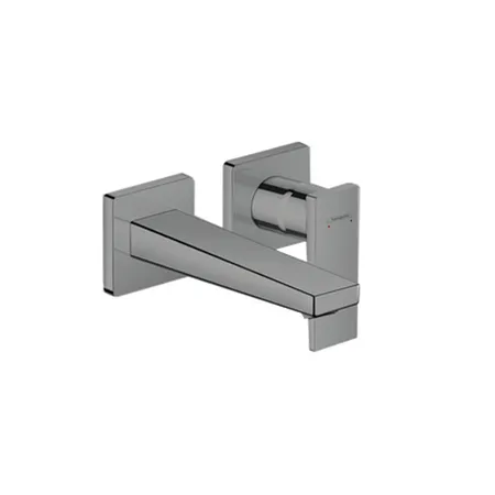 Hansgrohe Metropol Встраиваемый смеситель для раковины, излив, внешняя часть, цвет: шлифованный черный хром
