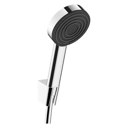 Hansgrohe Pulsify 1j Porter-набор Душевой гарнитур, ручной душ, настенный держатель и шланг, цвет: хром