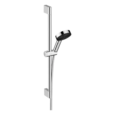 Hansgrohe Pulsify Душевая гарнитур, штанга, с ручным душем и держателем, цвет: хром