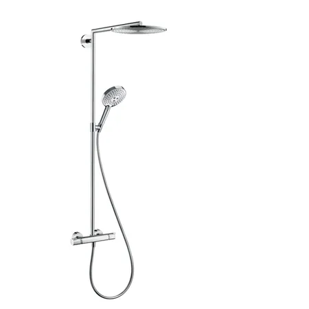 Hansgrohe Raindance S Showerpipe 1jet Душевая система, верхний душ, с термостатическим смесителем и ручным душем, цвет: хром