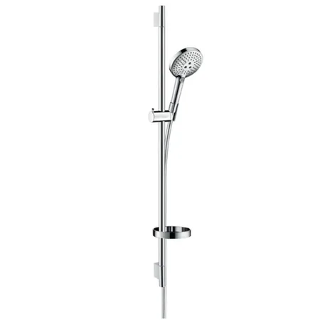 Hansgrohe Raindance Select S Душевой набор: штанга, ручной душ 120, 3jet (Rain, RainAir, WhirlAir), мыльница, шланг, цвет: хром
