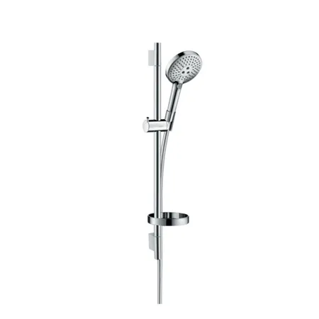 Hansgrohe Raindance Select S Душевой набор: штанга, ручной душ 120, 3jet (Rain, RainAir, WhirlAir), мыльница, шланг, цвет: хром