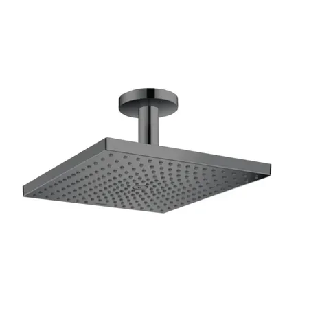 Hansgrohe Raindance Верхний душ, 1 jet, потолочный держателем, цвет: шлифованный черный хром