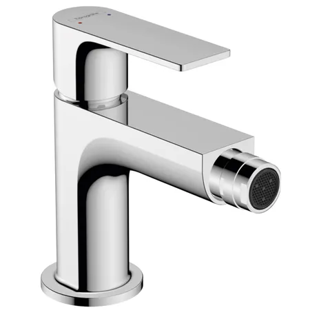 Hansgrohe Rebris E Смеситель для биде, 1 отв, с донным клапаном, цвет: хром
