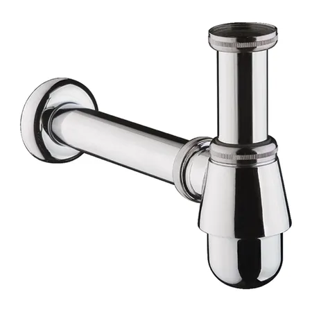 Hansgrohe Сифон-стакан для биде, 11/4’, в набор входят: трубка,пристенная трубка, розетка, цвет: хром