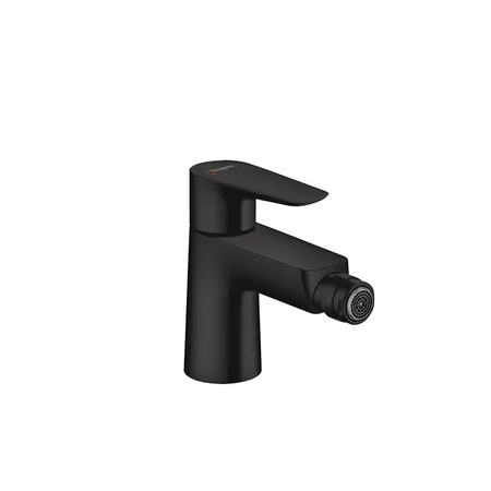 Hansgrohe Talis E Смеситель для биде на 1 отв, с донным клапаном, излив, цвет: черный матовый