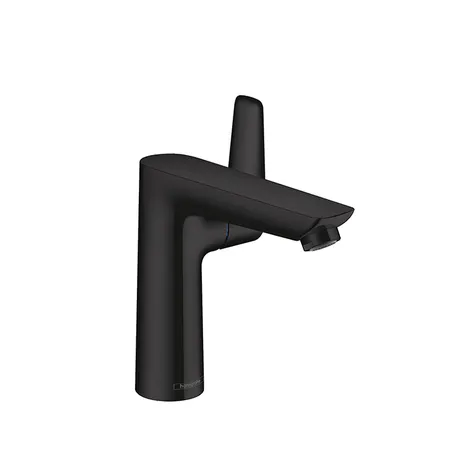 Hansgrohe Talis E Смеситель для раковины 150, на 1 отв, с донным клапаном, излив, цвет: черный матовый