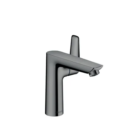 Hansgrohe Talis E Смеситель для раковины 150, на 1 отв, с донным клапаном, излив, цвет: шлифованный черный хром