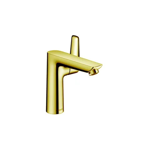 Hansgrohe Talis E Смеситель для раковины 150, на 1 отв, с донным клапаном, излив, цвет: золото