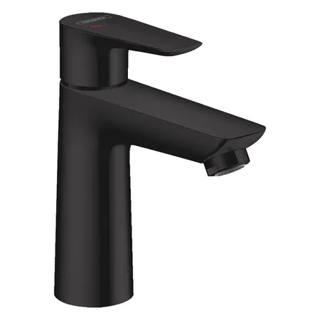 Hansgrohe Talis E Смеситель для раковины, 1 отв, цвет: черный матовый