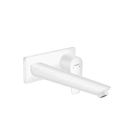 Hansgrohe Talis E Встраиваемый смеситель для раковины, излив, внешняя часть, цвет: белый матовый