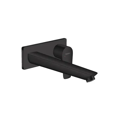 Hansgrohe Talis E Встраиваемый смеситель для раковины, излив, внешняя часть, цвет: черный матовый