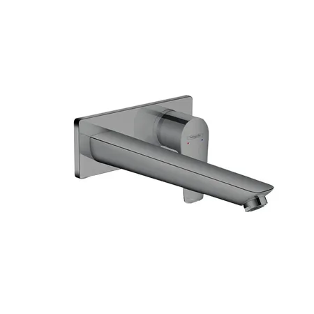 Hansgrohe Talis E Встраиваемый смеситель для раковины, излив, внешняя часть, цвет: шлифованный черный хром