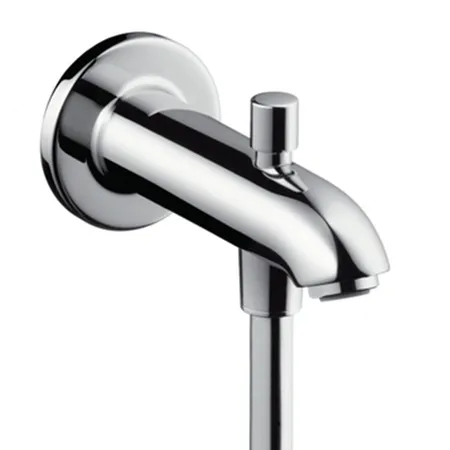 Hansgrohe Излив для ванны, с переключателем на душ, цвет: хром