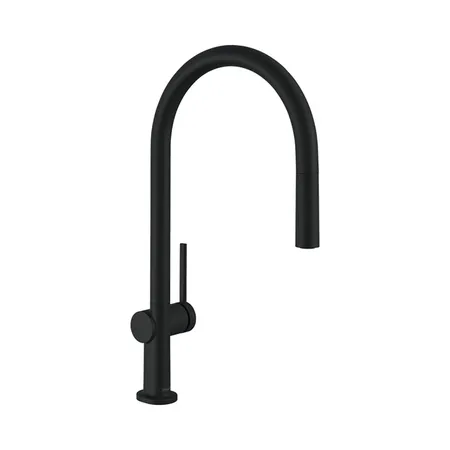 Hansgrohe Talis M54 Смеситель для кухни, 1 отв, цвет: черный матовый