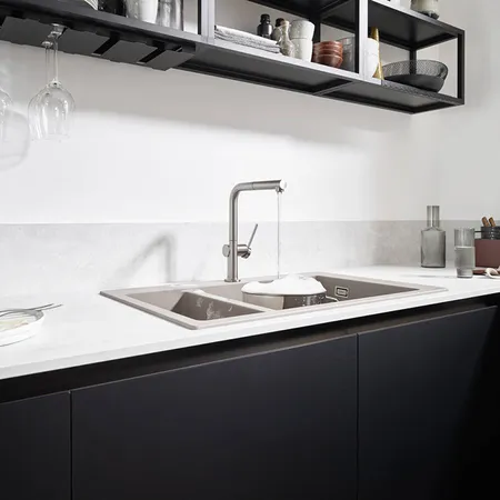 Hansgrohe Talis M54 Смеситель для кухни, 1 отв, цвет: сталь