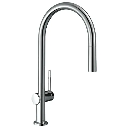 Hansgrohe Talis M54 Смеситель для кухни, на 1 отв, излив, с вытяжным изливом, цвет: хром