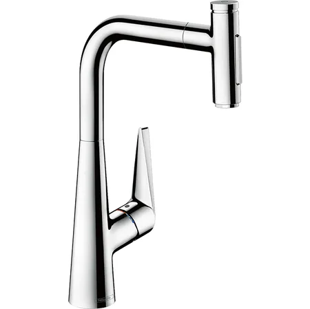 Hansgrohe Talis Select M51 Смеситель для кухни, на 1 отв, с выдвижной лейкой, цвет: хром
