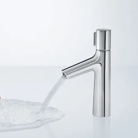 Hansgrohe Talis Select S, Смеситель для раковины, с донным клапаном, Цвет: Хром