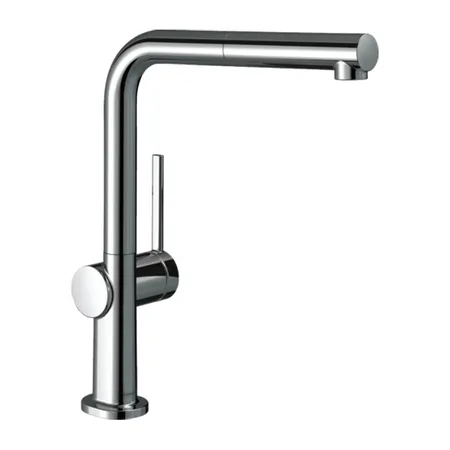Hansgrohe Talis Смесиетель для раковины, на 1 отв, с выдвижным изливом, цвет: хром