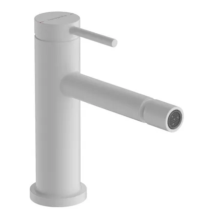 Hansgrohe Tecturis S Смеситель для биде, 1 отв, с донным клапаном, цвет: белый матовый