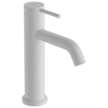Hansgrohe Tecturis S Смеситель для раковины, 1 отв, с донным клапаном, цвет: белый матовый