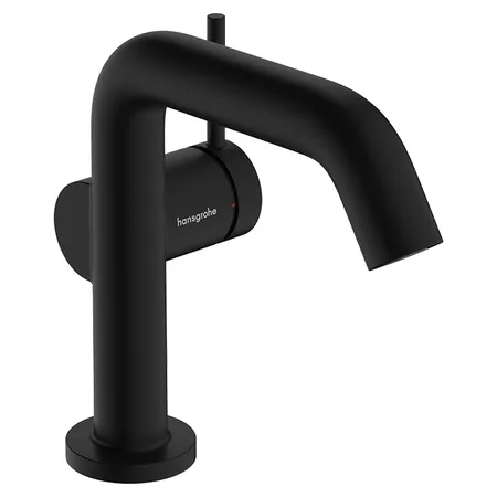 Hansgrohe Tecturis S Смеситель для раковины, на 1 отв, донным клапаном, цвет: черный матовый