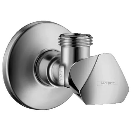 Hansgrohe Вентиль угловой E, ½’ x ½’, цвет: хром