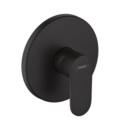 Hansgrohe Vernis Blend Смеситель для душа, встраиваемый, внешняя часть, цвет: матовый черный