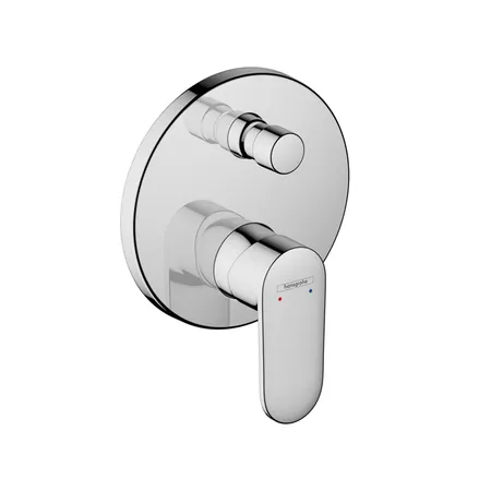 Hansgrohe Vernis Blend Смеситель для ванны, встраиваемый, внешняя часть, цвет: хром