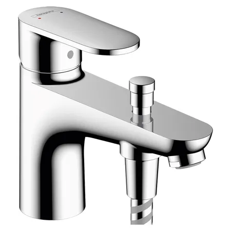 Hansgrohe Vernis Blend Смеситель для ванны, на 1 отв, с ручным душем, цвет: хром