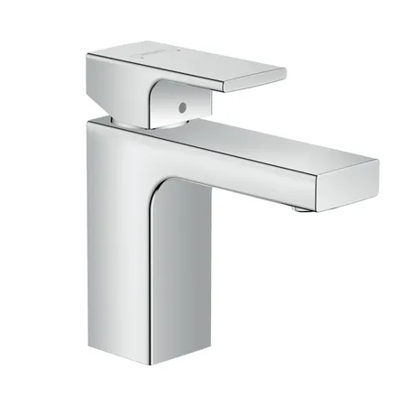 Hansgrohe Vernis Shap Смеситель для раковины, излив, с донным клапаном, цвет: хром